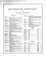 Directory 001, Rock County 1886